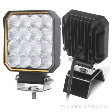 Off Road Truck Tractor Light Accessories 2000lm 25W 4 ιντσών LED LIGHT για φορτηγό